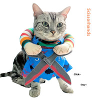 HKM-2001469 Adjustable Scissor Hand Cat and Dog Costume for Halloween and Christmas Events