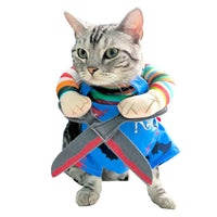 HKM-2001469 Adjustable Scissor Hand Cat and Dog Costume for Halloween and Christmas Events