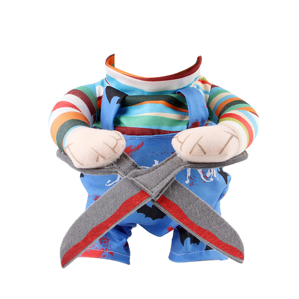 HKM-2001469 Adjustable Scissor Hand Cat and Dog Costume for Halloween and Christmas Events