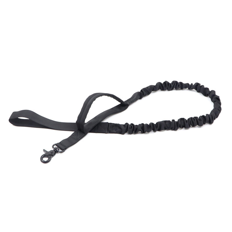 HKM-2001853 Medium and Large Nylon Dog Collar in Black, Green, and Khaki with Leash Included