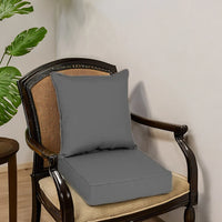 HKM-200211 Custom Quilted Portable Lumbar Pillow and Seat Cushion with Memory Foam for Outdoor and Garden Use
