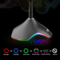 HKM-200211 Omni-Directional Wireless RGB Microphone for Home and Conference Use