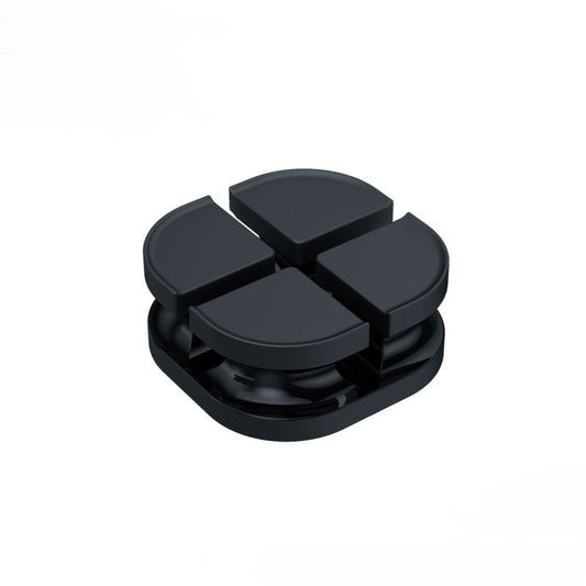 HKM-200211 Silicone Cross USB Cable Organizer Clip for Tidy Cable Management