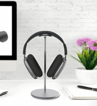 HKM-200531 Universal Headphone Stand - Aluminum Alloy Desktop Holder with Anti-Slip Base