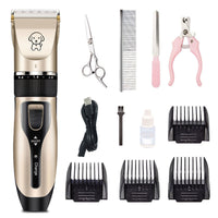 HKM-2005437 Electric Dog Grooming Clippers with Titanium Ceramic Blade and Lithium Battery