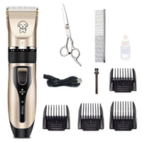 HKM-2005437 Electric Dog Grooming Clippers with Titanium Ceramic Blade and Lithium Battery