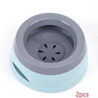 HKM-2005693 Anti-Spill Pet Car Bowl for Home and Travel - Pink, Army Green, Blue, Gray