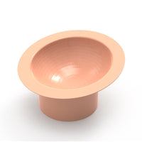 HKM-2005821 Oblique Opening Large Cat Bowl with Neck Protection in Multiple Colors
