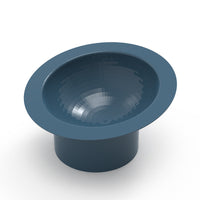 HKM-2005821 Oblique Opening Large Cat Bowl with Neck Protection in Multiple Colors