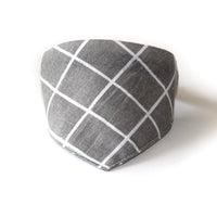 HKM-2007229 Geometric Triangle Dog Scarf & Cat Collar - Stylish Linen Accessory for Small Pets
