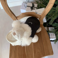 HKM-2007613 Cotton-Padded Dog Coat for Small Breeds - Available in Various Colors and Sizes