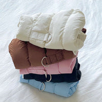 HKM-2007613 Cotton-Padded Dog Coat for Small Breeds - Available in Various Colors and Sizes