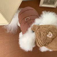 HKM-2007613 Cotton-Padded Dog Coat for Small Breeds - Available in Various Colors and Sizes