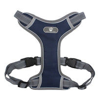 HKM-2008893 T-Shaped Explosion-Proof Chest Vest for Medium and Large Dogs ¨C Breathable Oxford Cloth & Neoprene Design