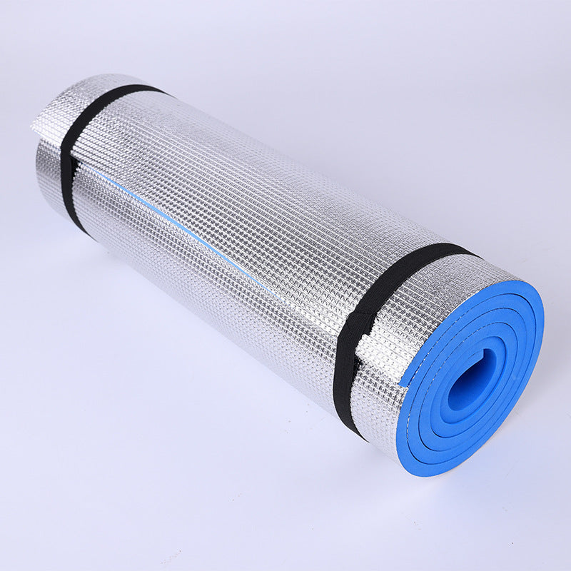 HKM-200915 Aluminum Film Moisture-Proof Camping Mat for Outdoor Use - Sky Blue, 180x50/60x0.6CM