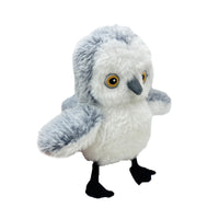 HKM-2009277 Interactive Flapping Bird Cat Toy - Automatic Plush Pet Enrichment, USB Rechargeable, 17cm