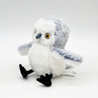 HKM-2009277 Interactive Flapping Bird Cat Toy - Automatic Plush Pet Enrichment, USB Rechargeable, 17cm