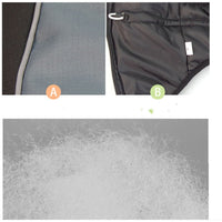 HKM-2011581 Medium-Sized Dog Winter Coat in Meteorite Lime Glare Blue for Labradors, Oxford Windproof Fabric, Various Sizes Available