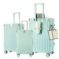 HKM-201235 Lightweight ABS Trolley Bag Set for Travel - 3kg Carry-On Suitcase with Wheels