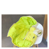 HKM-2013757 Cozy Color-Blocking Winter Cotton Dog Clothes for All Breeds