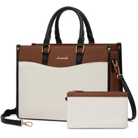 HKM-201555 Trendy Top Handle Satchel and Crossbody Tote Handbags for Women in Office and Business Settings