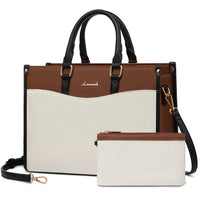 HKM-201555 Trendy Top Handle Satchel and Crossbody Tote Handbags for Women in Office and Business Settings