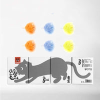 HKM-2017597 Feather Replacement Heads for Cat Teaser Toys - Pack of 6 Magic Box Refills