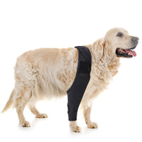 HKM-2017981 Adjustable Dog Knee Pads for Joint Recovery and Post-Surgery Support, Thigh Brace Wrap for Injury Protection