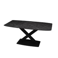HKM-201875 Stylish Contemporary MDF Dining Table for Home, Hotel, and Restaurant Use