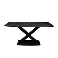 HKM-201875 Stylish Contemporary MDF Dining Table for Home, Hotel, and Restaurant Use