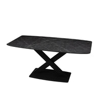 HKM-201875 Stylish Contemporary MDF Dining Table for Home, Hotel, and Restaurant Use