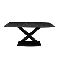 HKM-201875 Stylish Contemporary MDF Dining Table for Home, Hotel, and Restaurant Use