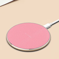 HKM-201875 Ultra-Thin 10W Round Wireless Charger – Aluminum Alloy Design in Multiple Colors