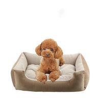 HKM-2019389 Plush Pet Sofa Bed Cushion for Dogs and Cats, Various Sizes Available