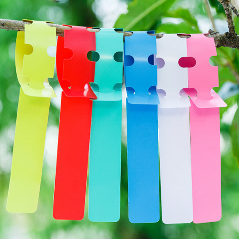 HKM-201939 Durable PVC Garden Labels - 21cm x 2cm Plant Markers for Easy Identification