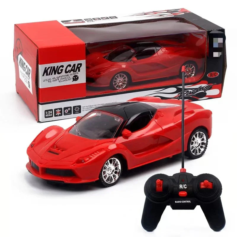 HKM-202003 1/24 Five-Way Double Door Remote Control Car - Multi-Function Electric Toy for Indoor/Outdoor Fun