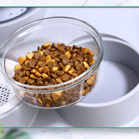 HKM-2021309 Automatic Mobile Water Feeder with Dual Bowl Design for Pets