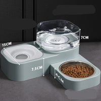 HKM-2021309 Automatic Mobile Water Feeder with Dual Bowl Design for Pets