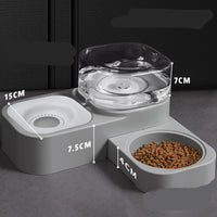 HKM-2021309 Automatic Mobile Water Feeder with Dual Bowl Design for Pets