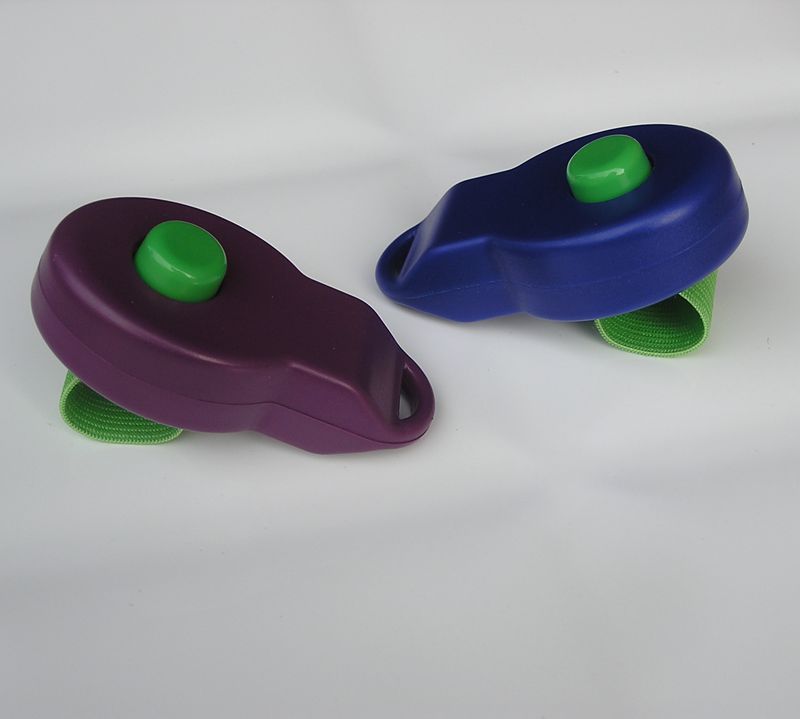 HKM-2021949 Pet Training Rattle Stick - Purple and Blue Options