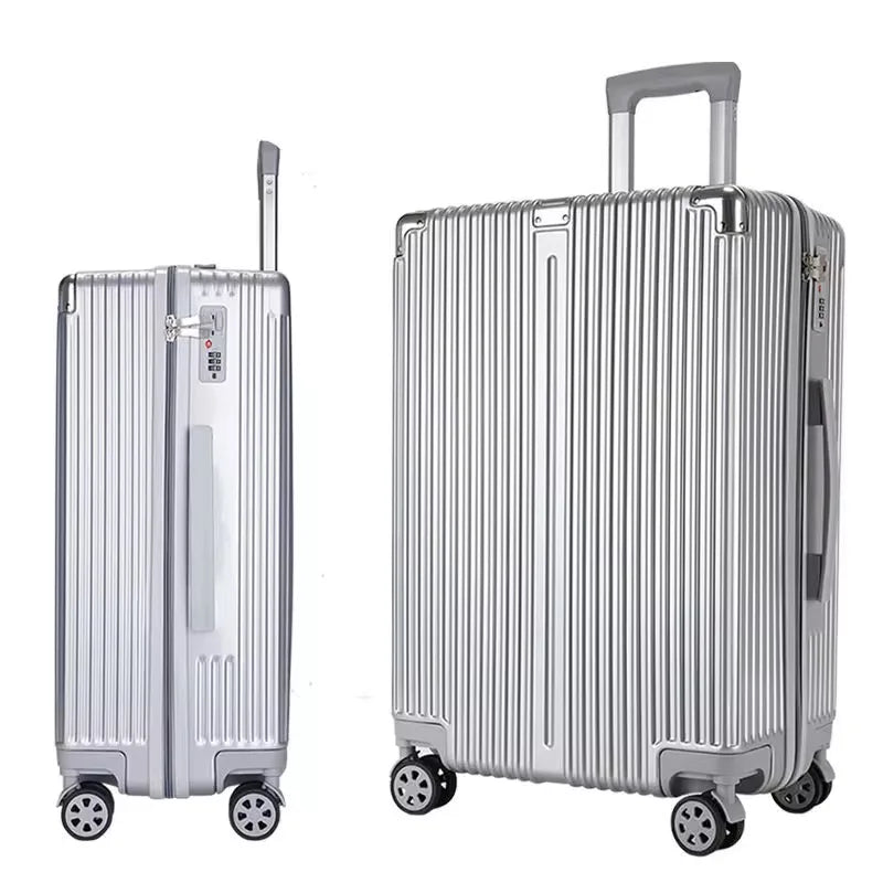 HKM-202387 Lightweight Travel Suitcase Set - Durable Soft Shell Luggage for Easy Carry-On