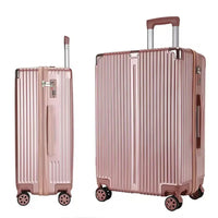 HKM-202387 Lightweight Travel Suitcase Set - Durable Soft Shell Luggage for Easy Carry-On