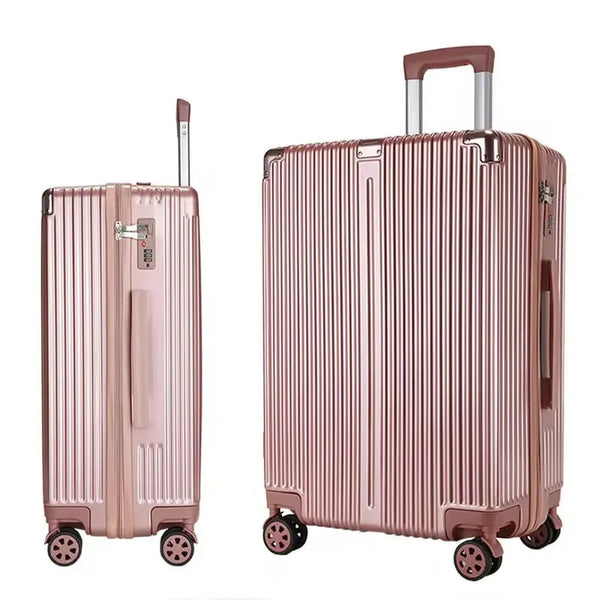HKM-202387 Lightweight Travel Suitcase Set - Durable Soft Shell Luggage for Easy Carry-On