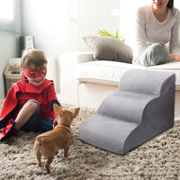 HKM-2024381 Non-slip Pet Step Ladder for Small Dogs and Kittens - Removable and Washable Design, Multiple Colors Available