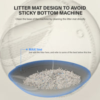 HKM-202451 Multi-Functional Fully Enclosed Smart Automatic Cat Litter Box with Easy Clean Design and Odor Control
