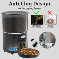 HKM-2024893 Automatic 4L Pet Feeder for Dogs and Cats with Smart Graffiti APP Control