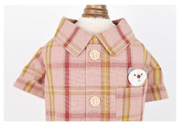 HKM-2025277 Comfortable Cotton Pet Shirt with Breathable Two-Leg Design