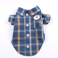 HKM-2025277 Comfortable Cotton Pet Shirt with Breathable Two-Leg Design