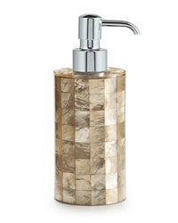 HKM-202579 Mother of Pearl Bathroom Accessory Set for Elegant Home Décor