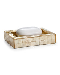 HKM-202579 Mother of Pearl Bathroom Accessory Set for Elegant Home Décor